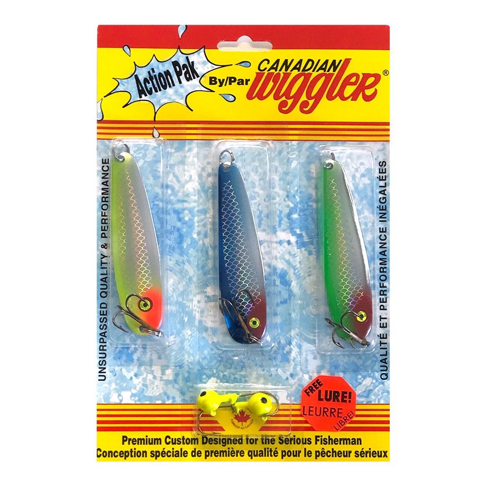 Canadian Wiggler Action Pak | Model: AP13 | Size & Weight: 4 - 5/8 oz. |  Fishing Lures